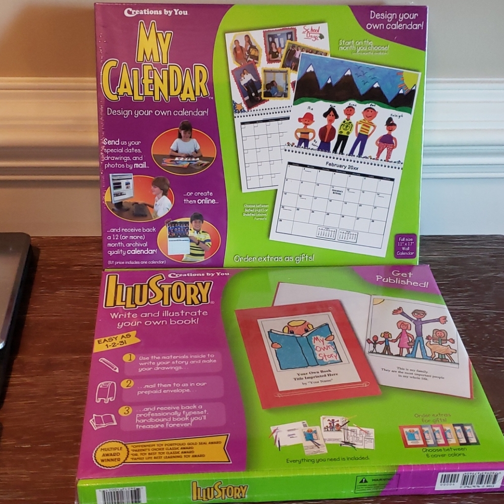 💖Host Pick💖Creations by You: My Calendar and Illustory NWT 2)